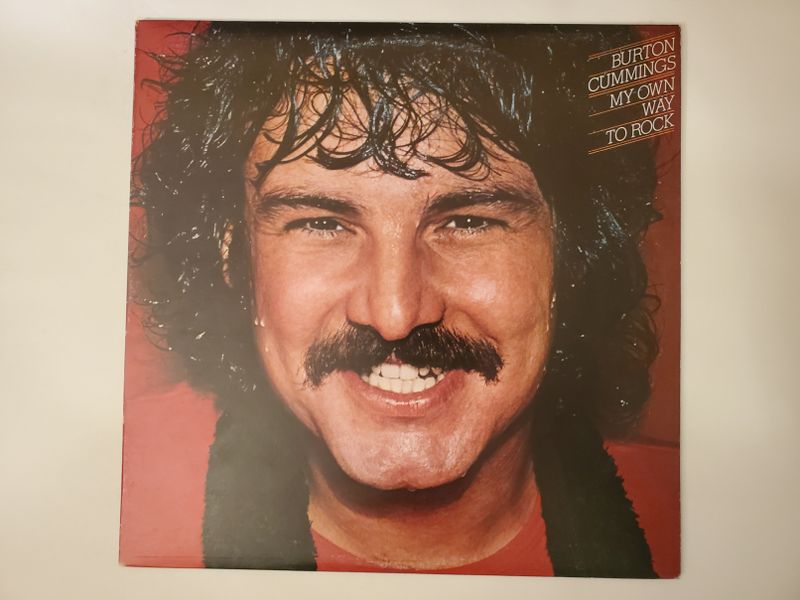 Burton Cummings My Own Way to Rock vinyl record